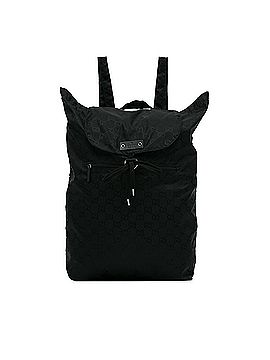Gucci GG Nylon Bear Charm Backpack (view 1)