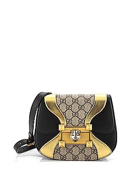 Gucci Osiride Shoulder Bag GG Coated Canvas and Leather Small (view 1)