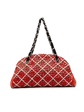 Chanel Small Patent Stitch Just Mademoiselle Bowling Bag (view 2)