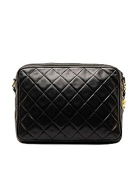 Chanel CC Quilted Lambskin Tassel Crossbody (view 2)