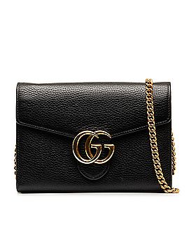 Gucci GG Marmont Leather Wallet on Chain (view 1)