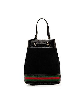 Gucci Small Suede Ophidia Bucket Bag (view 2)