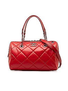 Chanel Small Aged Calfskin Express Bowling Satchel (view 1)