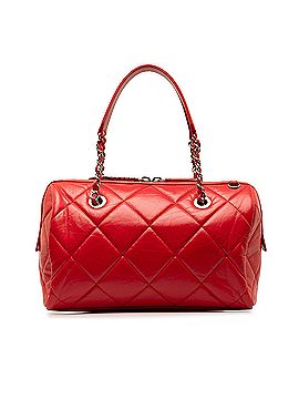 Chanel Small Aged Calfskin Express Bowling Satchel (view 2)