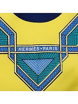 Hermès Cuirs Du Desert Silk Scarf (view 2)
