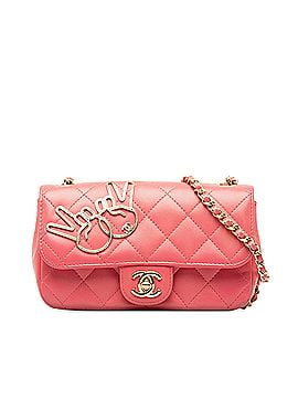 Chanel Extra Mini Lambskin V for Victory Flap (view 1)
