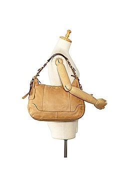 Prada Deerskin Leather Shoulder Bag (view 2)