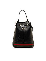 Gucci Leather Bucket Bag