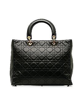 Dior Large Lambskin Cannage Lady Dior (view 2)