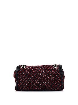 Chanel CC Chain Flap Bag Knit Fabric Medium (view 2)