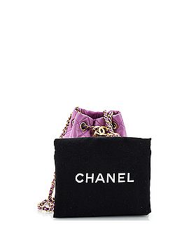 Chanel Pearl Crush Bucket Bag Quilted Lambskin (view 2)