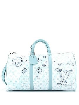 Louis Vuitton Keepall Bandouliere Bag Limited Edition Aquagarden Monogram Canvas 50 (view 1)