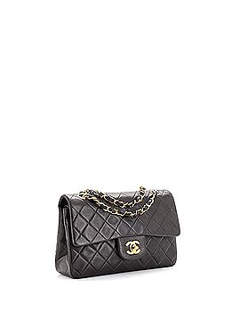 Chanel Vintage Classic Double Flap Bag Quilted Lambskin Small (view 2)