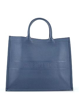 Christian Dior Book Tote Embossed Leather Large (view 1)