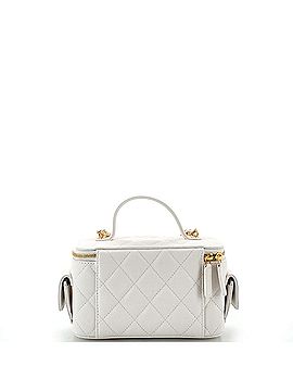 Chanel Quilted Polly Pocket Top Vanity Quilted Caviar East West (view 2)