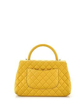 Chanel Coco Top Handle Bag Quilted Caviar Small (view 2)
