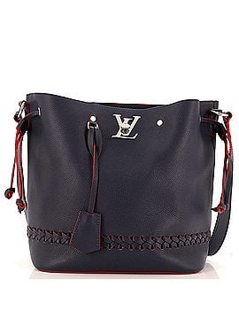 Louis Vuitton Lockme Bucket Bag Braided Leather (view 1)