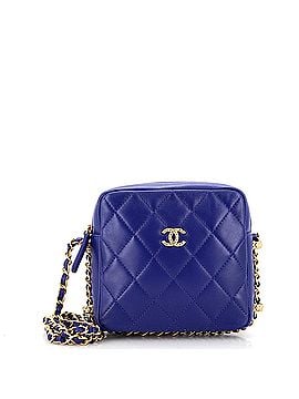 Chanel Chain Around Square Camera Bag Quilted Lambskin Small (view 1)