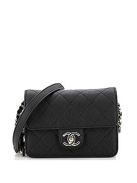 Chanel Like a Wallet Flap Bag Quilted Caviar Mini (view 1)