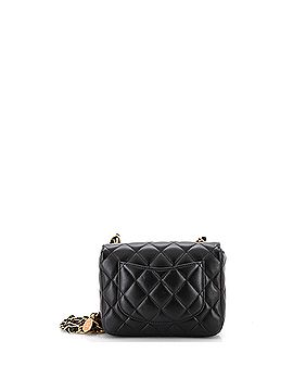 Chanel Casino Royale Charms Square Flap Bag Quilted Lambskin with Enamel Mini (view 2)