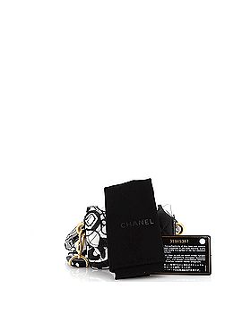 Chanel Deer Coco Flap Clutch with Strap Bag Quilted Printed Canvas Mini (view 2)