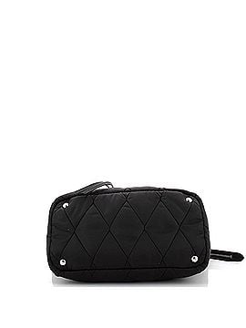 Prada Convertible Zip Tote Quilted Tessuto Small (view 2)