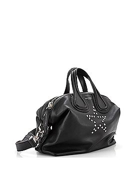 Givenchy Nightingale Satchel Studded Waxed Leather Small (view 2)