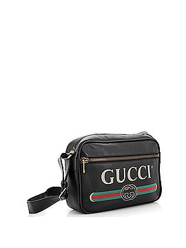 Gucci Logo Shoulder Bag Printed Leather (view 2)