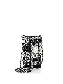 Chanel Tech Me Out Clutch With Chain Printed Canvas (view 1)
