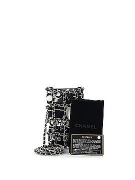 Chanel Tech Me Out Clutch With Chain Printed Canvas (view 2)