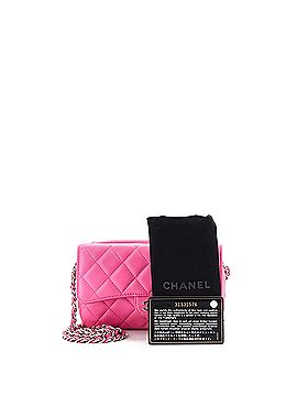 Chanel Classic Flap Phone Holder with Chain Quilted Lambskin (view 2)