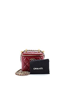 Chanel Perfect Fit Vanity Case with Chain Quilted Calfskin Mini (view 2)