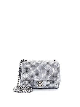 Chanel Punch Flap Bag Quilted Perforated Leather Small (view 1)