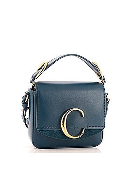 Chloé C Flap Bag Leather Mini (view 2)