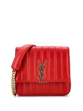 Saint Laurent Vicky Crossbody Bag Vertical Quilted Leather Medium (view 1)