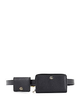 Gucci GG Marmont Double Belt Bag Leather (view 1)