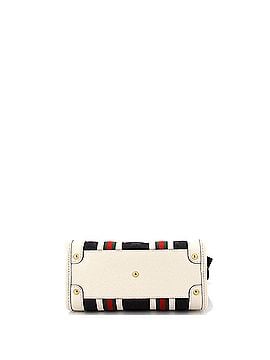 Gucci Bauletto Top Handle Bag GG Canvas and Leather Small (view 2)