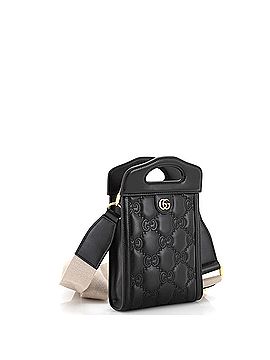 Gucci Top Handle Crossbody Bag GG Matelasse Leather Mini (view 2)