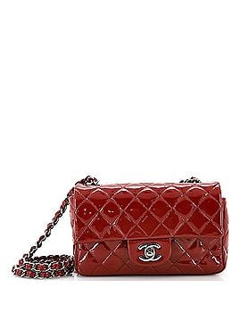 Chanel Classic Single Flap Bag Quilted Patent Mini (view 1)