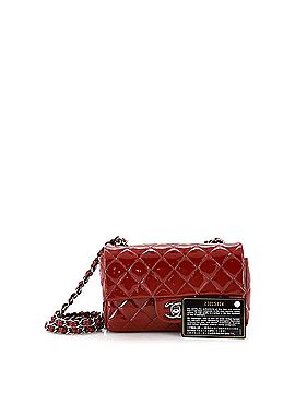 Chanel Classic Single Flap Bag Quilted Patent Mini (view 2)