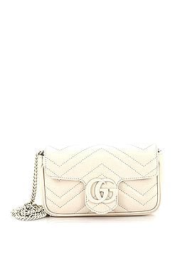 Gucci GG Marmont Flap Bag Matelasse Leather Super Mini (view 1)