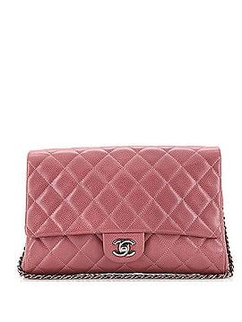Chanel Clutch with Chain Quilted Caviar (view 1)