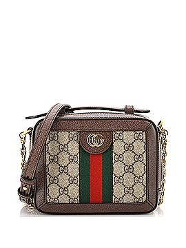 Gucci Ophidia Zip Around Camera Bag GG Coated Canvas Mini (view 1)