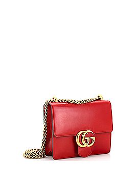 Gucci GG Marmont Chain Shoulder Bag Leather Small (view 2)