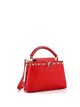 Louis Vuitton Capucines Bag Leather with Embellished Detail BB (view 2)