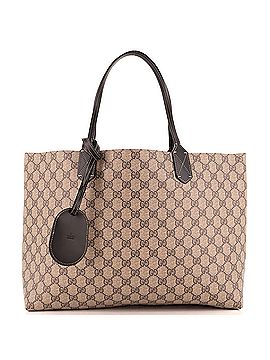 Gucci Reversible Tote GG Print Leather Medium (view 1)