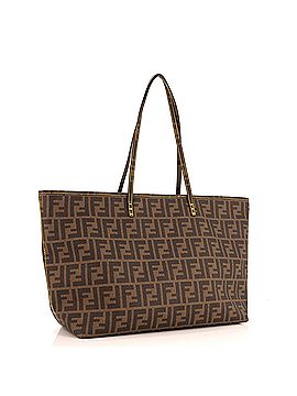 Fendi Roll Tote Zucca Coated Canvas Large (view 2)