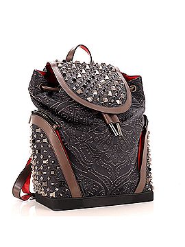 Christian Louboutin Explorafunk Backpack Studded Embossed Leather (view 2)