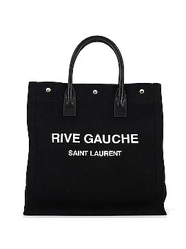 Saint Laurent Rive Gauche Shopper Tote Canvas Tall (view 1)
