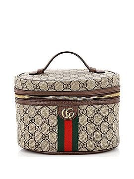 Gucci Ophidia Top Handle Cosmetic Case GG Coated Canvas Small (view 1)